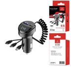 Carregador Veicular Typec usb 5.1A 3em1 12-24v
