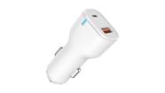 Carregador Veicular Ultra Charge Tipo C 1Usb-Branco VQ-C08