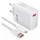 Carregador Xiaomi 120W Super Turbo com Cabo USB Tipo-C de 1 Metro