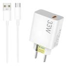 Carregador Xiaomi 33W Original + Cabo USB-C Carregamento Super Rápido