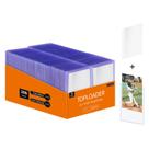 Carregadores e capas de cartas QTYORD 400 unidades para cartas colecionáveis Carregadores e capas de cartas QTYORD 400 unidades para cartas colecionáveis