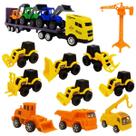 Carreta Cegonha Caminhão Infantil Carros Construcão
