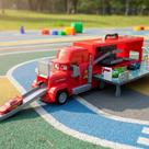 Carreta Rusteze Grande 55cm Carros Pull Up Pista 03 Carrinhos Track Magic