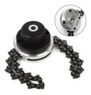Carretel com Corrente Trimer com Rosca M10 25,4mm para Roçadeira a Gasolina Aparador de Grama Carbon Fak