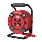 Carretel de cabo de extensão retrátil CRAFTSMAN 15m com 4 saídas