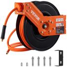 Carretel de mangueira de ar VEVOR retrátil 3/8" x 50' híbrido 300PSI