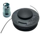 CARRETEL FIO NYLON COM ADAPTADOR M12X1,75 Husqv TAP&GO 130MM CARRETEL FIO NYLON COM ADAPTADOR M12X1,75 Husqv TAP&GO 130MM