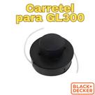 Carretel para Aparador de grama Black+Decker GL300 GL300P (ORIGINAL)
