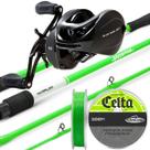 Carretilha Black Tamba Bg Esquerda Vara Hyperion Green linha Lado da Manivela:EsquerdoCor:Vara 2,40