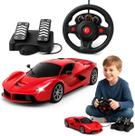 Carrinho 1:16 Hot Wheels RC Turbo Vermelho - BR2444 Carrinho 1:16 Hot Wheels RC Turbo Vermelho - BR2444