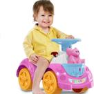 Carrinho Andador Infantil Totokinha Menina com Boneca Elly Rosa