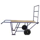 Carrinho Armazem Cargueiro 60x100cm 400kg Roda Pneu WM WMACP
