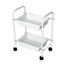 Carrinho Auxiliar Manicure / Porta Esmalte 2 Bandejas