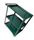 carrinho auxiliar mecanico feramentas 60x40x80cm capacidade 300kg