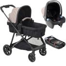 Carrinho Bebe Materna Base Burigotto Reversivel Revert 22 Capuccino