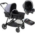 Carrinho Bebe Materna Gris Base Burigotto Reversivel Revert 22 Gris