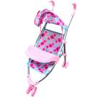 Carrinho Boneca 03 Rodas Estampa Bolas DM TOYS DMT6502