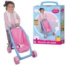 Carrinho Boneca Infantil Carrinho De Bebê Reborn Passeio Nig