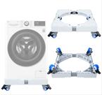 Carrinho Branco p/Máquina de Lavar/Lavadora Brastemp,Electrolux,Consul,Panasonic,Tanquinho Colormaq