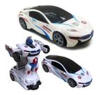 Carrinho Camaro Transformers Vira Robô Luz Som Bate Volta F Cor Camaro Amarelo