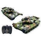 Carrinho caminhão Tanque De Guerra Controle Remoto Recarregável R/c Cor Verde