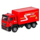 Carrinho Caminhões Fricção de Ferro Super Truck Polibrinq