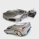 Carrinho Carro De Controle Remoto Luz Leds F(prata) Perfect