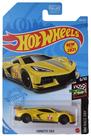 Carrinho Colecionável Hot Wheels Corvette C8.R Amarelo 1:64
