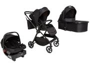Carrinho com Bebê Conforto Travel System Magnific 5 em 1 Full Black - Safety 1st Carrinho com Bebê Conforto Travel System Magnific 5 em 1 Full Black - Safety 1st