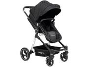 Carrinho com Bebê Conforto TS Aston com Base Silver/Black Premium Baby