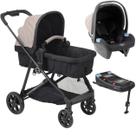 Carrinho com Bebe Materna Base ISOFIX Burigotto Revert 22 Capuccino Carrinho com Bebe Materna Base ISOFIX Burigotto Revert 22 Capuccino
