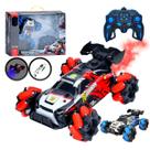 Carrinho Controle Recarregável Remoto Drift Acrobático Stunt Racing Gira 360 Graus Esportivo Solta Fumaça Com Recarregável Kizumba
