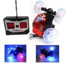 Carrinho Controle Remoto 360 Maluco Luzes Musica Som Full Carrinho Controle Remoto 360 Maluco Luzes Musica Som Full