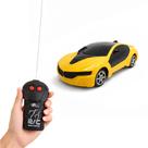 Carrinho Controle Remoto BMW I8 Amarelo Mini Escala 1:24 Carrinho Controle Remoto BMW I8 Amarelo Mini Escala 1:24