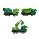 Carrinho controle remoto caminhao mega trucks dinossauro sortido - polibrinq