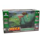 Carrinho Controle Remoto Dinossauro Betoneira Polibrinq