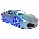 Carrinho Controle Remoto Ferrari corrida LEDs