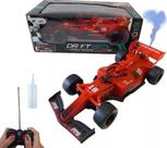 Carrinho Controle Remoto Formula 1 Solta Fumaça Recarregável