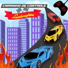 Carrinho Controle Remoto Lamborghini Sesto Elemento 7 Funções Brinquedo Infantil RC Pilhas Direção Completa Velocidade