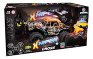 Carrinho Controle Remoto Polibrinq X-niper Laranja 1:16 Carrinho Controle Remoto Polibrinq X-niper Laranja 1:16