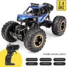 Carrinho Controle Remoto Recarregável OFF Road 4X4 Rock Crawler DRO (azul)