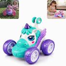 Carrinho Controle Remoto Unicórnio Acrobático 360 Com Luz Som Recarregável Brinquedo menina Carrinho Controle Remoto Unicórnio Acrobático 360 Com Luz Som Recarregável Brinquedo menina