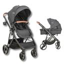 Carrinho cosmos melange preto - kiddo