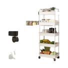 Carrinho De Armazenamento Móvel Multicamadas Para Cozinha, Quarto, Banheiro E Lanches De Bebê Carrinho De Armazenamento Móvel Multicamadas Para Cozinha, Quarto, Banheiro E Lanches De Bebê