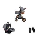 Carrinho De Bebe 3 Em 1 Ares Plus Duo Travel