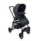 Carrinho de bebe 3 em 1 jupiter preto - passear baby Carrinho de bebe 3 em 1 jupiter preto - passear baby