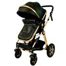 Carrinho de Bebê 4 Rodas - Club Baby Preto