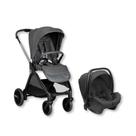 Carrinho de bebe autofold bellagio + bebe conforto kory plus - chicco