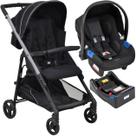 Carrinho de Bebe Bebe Conforto Base Burigotto Tak Metal Silver