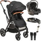 Carrinho de Bebe Bebe Conforto Base ISOFIX Kiddo Nomad Preto